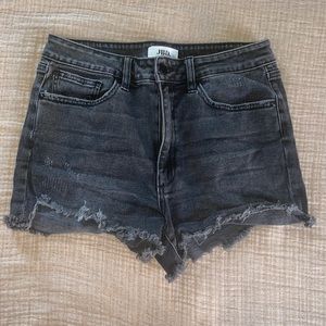 Just Black Denim Shorts